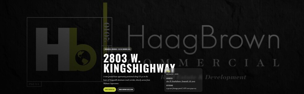 2803 W Kingshighway, Paragould, AR à louer - Photo de l’immeuble – Image 2 sur 11