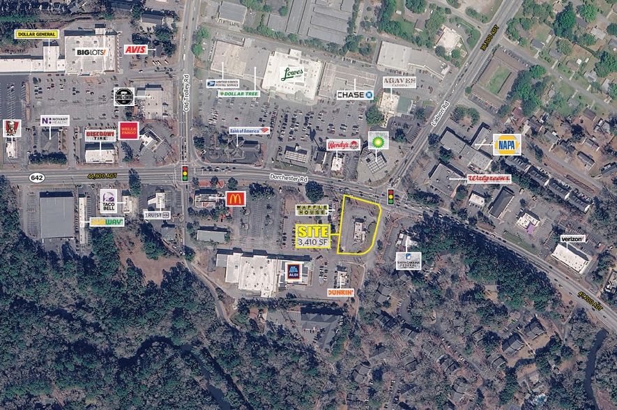 10005 Dorchester Rd, Summerville, SC à louer - Aérien – Image 1 sur 3