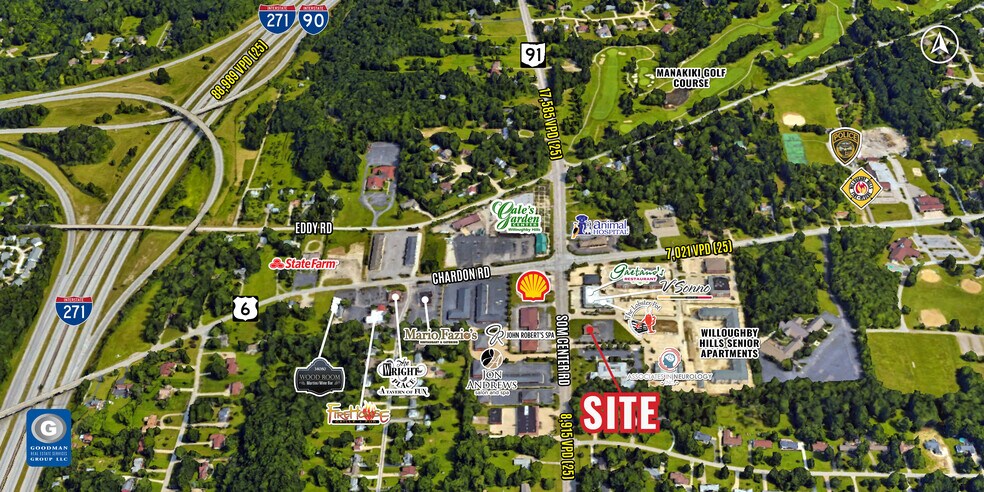 2765 Som Center Rd, Willoughby, OH à louer - Aérien – Image 2 sur 7
