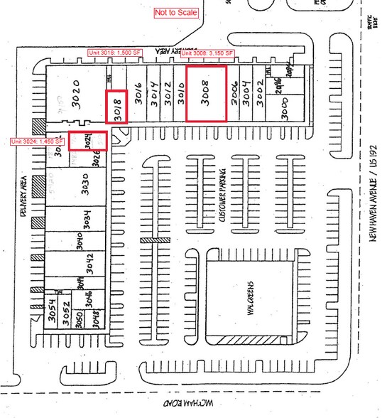 2994-3054 W New Haven Ave, Melbourne, FL à louer - Photo de l’immeuble – Image 2 sur 4
