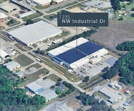 235 NW Industrial Blvd, Macon-Bibb, GA - VUE AÉRIENNE  vue de carte