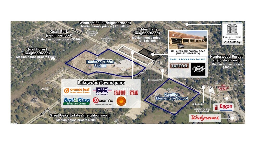 12910-12918 Malcomson Rd, Houston, TX à vendre - Aérien – Image 3 sur 7