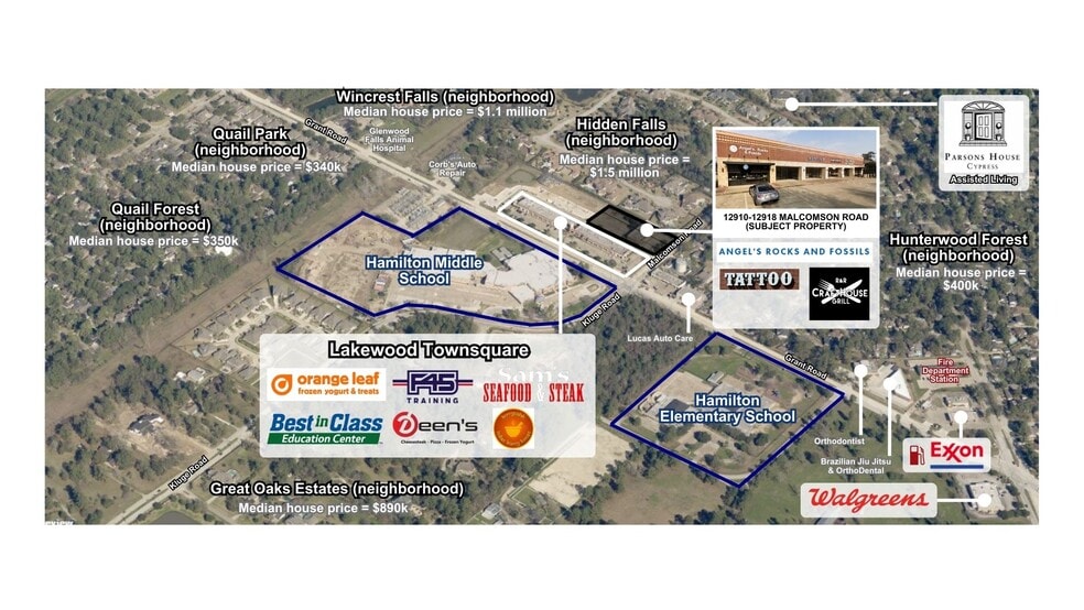 12914 Malcomson Rd, Houston, TX à louer - Aérien – Image 3 sur 15