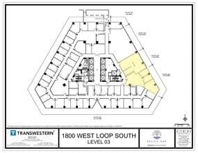 1800 West Loop S, Houston, TX à louer Plan d’étage– Image 1 sur 1