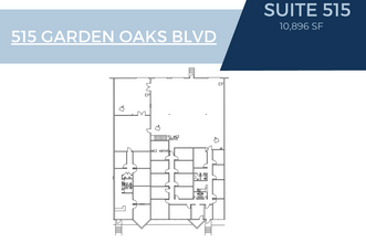 500-525 Garden Oaks Blvd, Houston, TX à louer Photo de l’immeuble– Image 1 sur 1