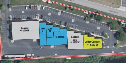 49100-49140 Wixom Tech Dr, Wixom, MI à louer Plan de site– Image 1 sur 2