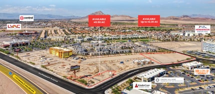 NEC Stufflebeam Ave. & Vitality Dr., Henderson, NV - Vue aérienne  vue de carte - Image1