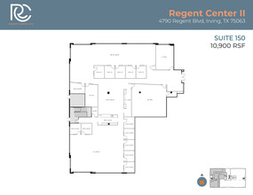 4800 Regent Blvd, Irving, TX à louer Plan d’étage– Image 1 sur 17