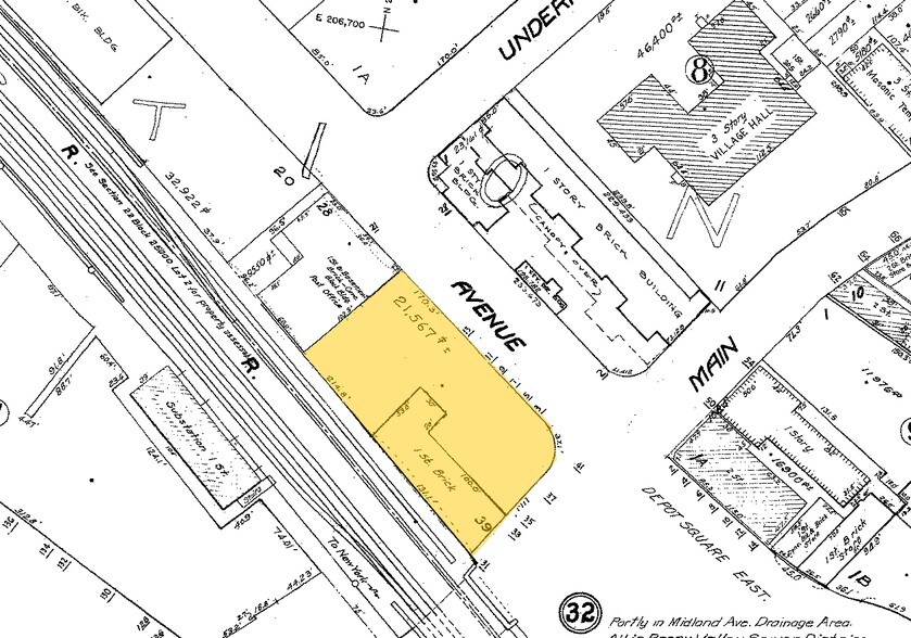 33 Main St, Tuckahoe, NY à louer - Plan cadastral – Image 3 sur 3