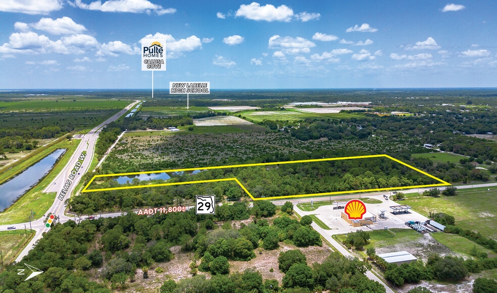 80 Helms Road W, LaBelle, FL à vendre - Aérien – Image 3 sur 5