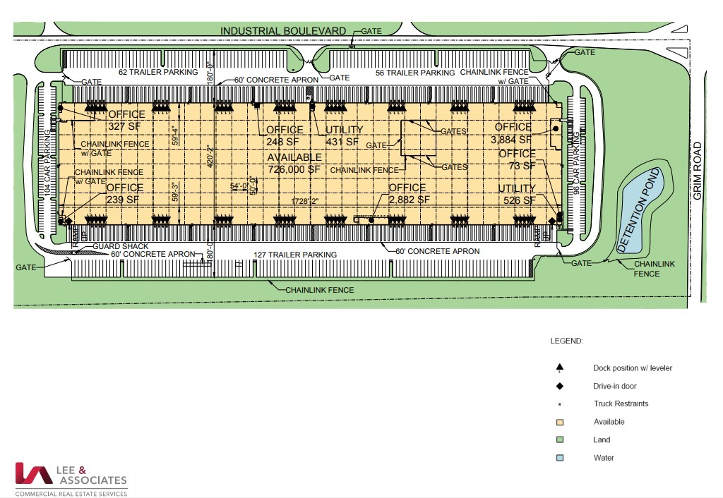 8400 Industrial Blvd W, Breinigsville, PA à louer Plan d’étage– Image 1 sur 1