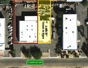 2404-2416 W Campus Dr, Tempe, AZ - VUE AÉRIENNE  vue de carte
