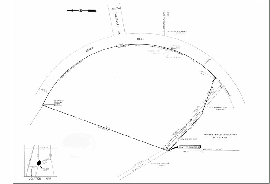 18111 Kelly Blvd, Dallas, TX à vendre - Plan cadastral – Image 2 sur 2