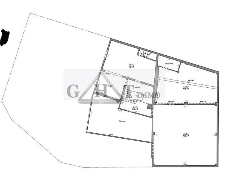 Industriel/Logistique dans Champigny-sur-Marne à vendre - Plan d’étage – Image 2 sur 2