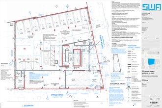 340 Myrtle Ave, Brooklyn, NY à louer Plan de site– Image 1 sur 1