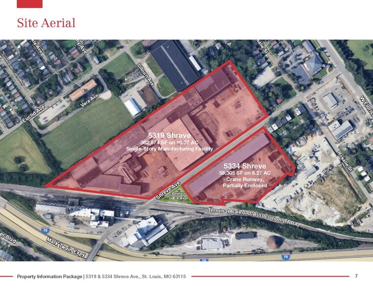Shreve Ave Portfolio portefeuille de 2 biens à vendre sur LoopNet.fr - Plan cadastral – Image 1 sur 3