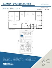 825 N Cass Ave, Westmont, IL à louer Plan d’étage– Image 1 sur 1