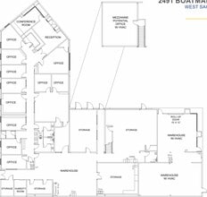 2491 Boatman Ave, West Sacramento, CA à louer Plan d’étage– Image 1 sur 1