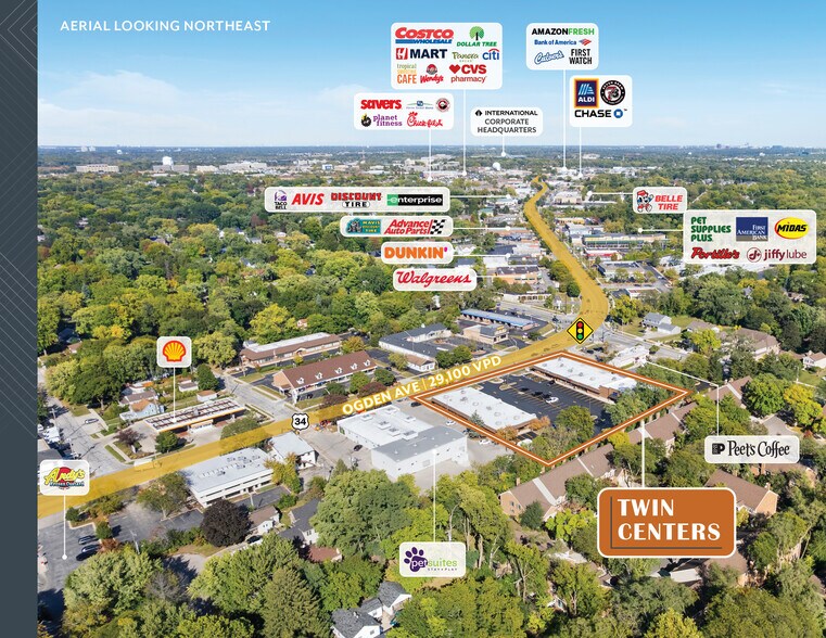 610-624 E Ogden Ave, Naperville, IL à vendre - Photo de l’immeuble – Image 3 sur 13