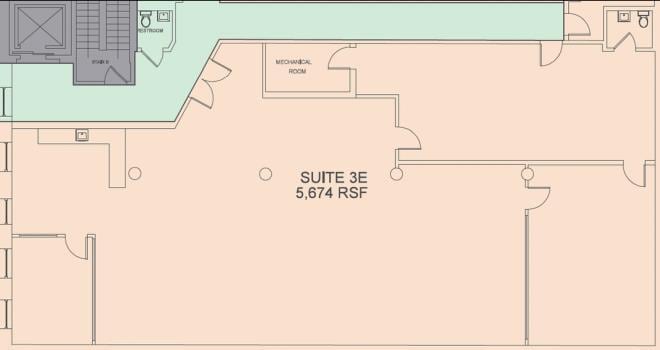 515 W 20th St, New York, NY à louer Plan d’étage– Image 1 sur 1