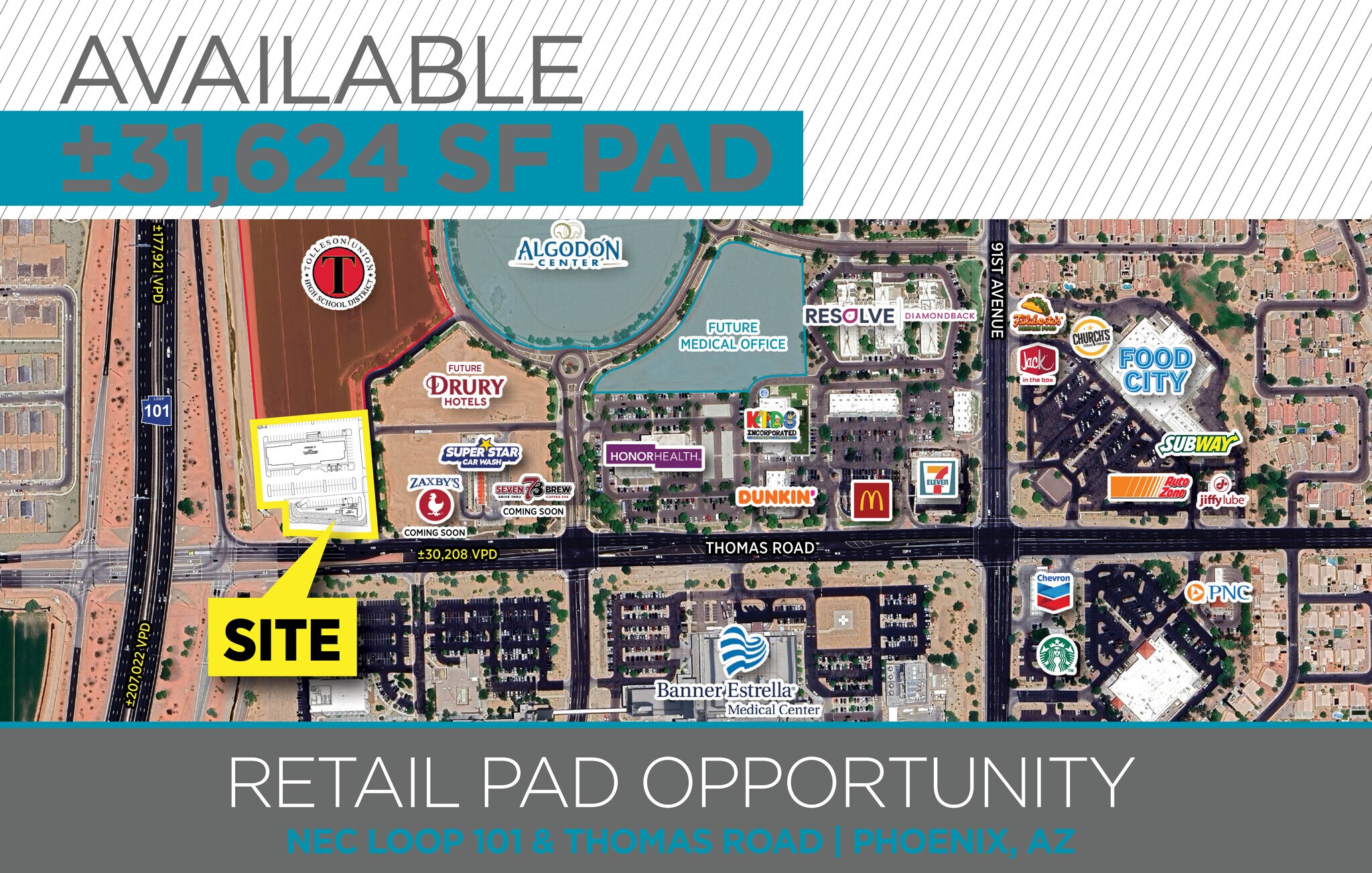NEC Loop 101 & Thomas rd, Phoenix, AZ à vendre Photo de l’immeuble– Image 1 sur 4