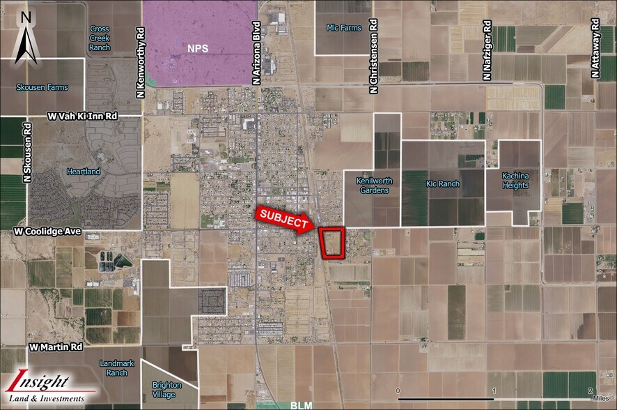 0000 Coolidge Avenue, Coolidge, AZ à vendre - Photo de l’immeuble – Image 2 sur 3