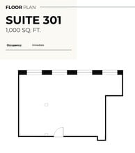 372 Richmond St W, Toronto, ON à louer Plan d’étage– Image 1 sur 4