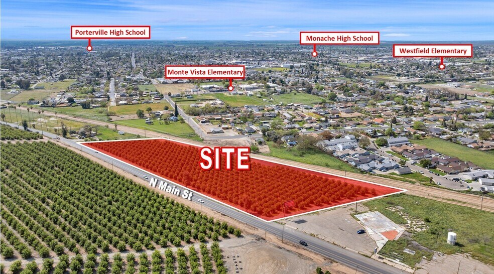 1471 Main st, Porterville, CA à vendre - Photo principale – Image 1 sur 4
