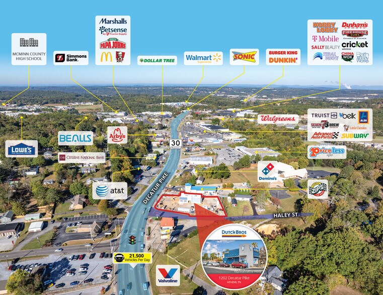 1202 Decatur Pike, Athens, TN à vendre - Photo de l’immeuble – Image 3 sur 7