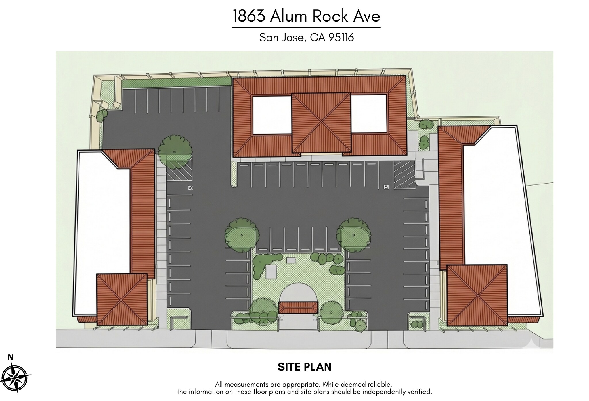 1863 Alum Rock Ave, San Jose, CA à vendre Plan de site– Image 1 sur 2