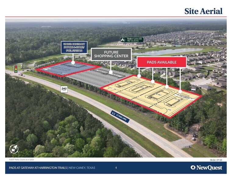 NEC of Highway 242 and Harrington Dr, New Caney, TX à louer - Photo de l’immeuble – Image 2 sur 5