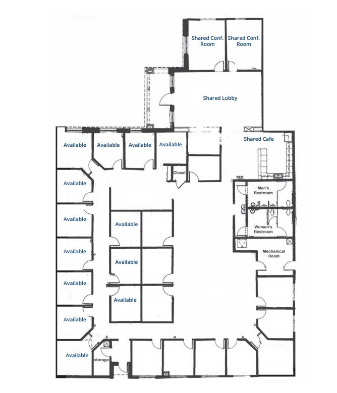 379 W Olentangy St, Powell, OH à louer Plan d’étage– Image 1 sur 1