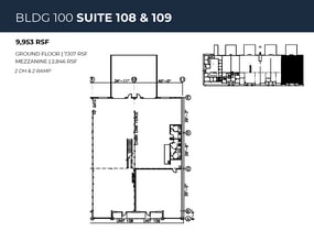 110 Thompson Rd, Hiram, GA à louer Plan d’étage– Image 1 sur 1