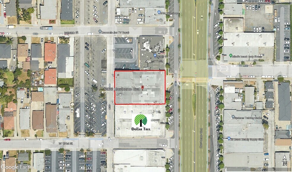 13023 Hawthorne Blvd, Hawthorne, CA à louer - Aérien – Image 2 sur 3