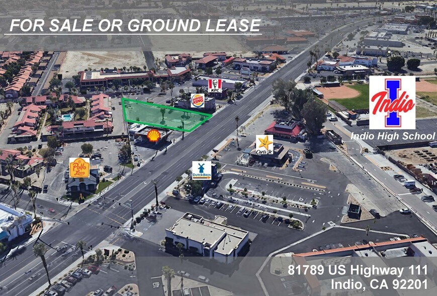 81789 California 111, Indio, CA à louer - Photo principale – Image 1 sur 3