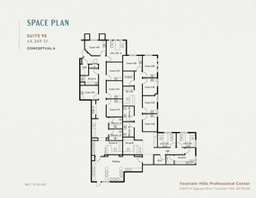 13620 N Saguaro Blvd, Fountain Hills, AZ à louer Plan d’étage– Image 2 sur 4