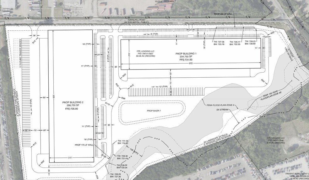 0 Thrailkill Rd, Grove City, OH à louer - Plan de site – Image 3 sur 3
