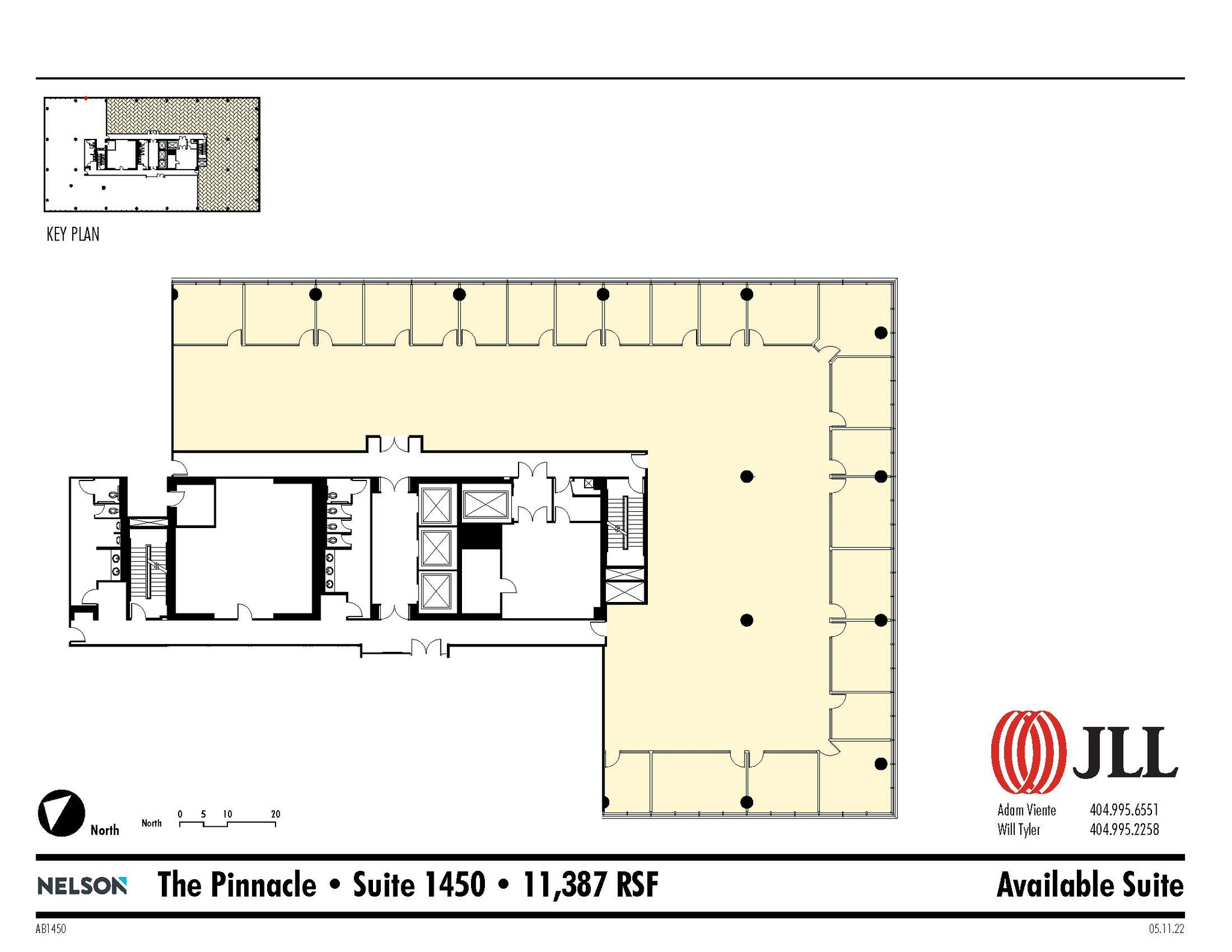 3455 Peachtree Rd NE, Atlanta, GA à louer Plan d’étage– Image 1 sur 1