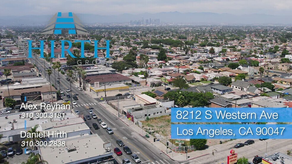 8210-8212 S Western Ave, Los Angeles, CA à vendre - Vidéo sur l’annonce professionnelle – Image 2 sur 8