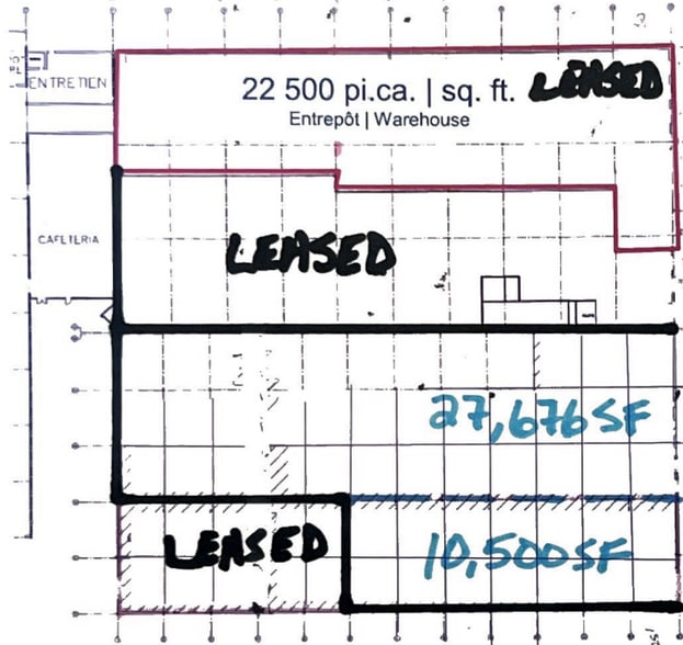 2117-2129 Rue Berlier, Laval, QC à louer - Plan d’étage – Image 2 sur 10