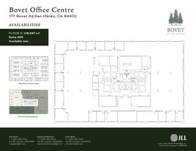 155 Bovet Rd, San Mateo, CA à louer Plan de site– Image 1 sur 1