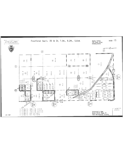2222 Ottawa Rd, Apple Valley, CA à vendre - Plan cadastral – Image 2 sur 2