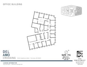 21515 Hawthorne Blvd, Torrance, CA à louer Plan d’étage– Image 1 sur 2