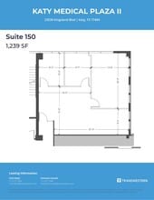 23530 Kingsland Blvd, Katy, TX à louer Plan d’étage– Image 1 sur 1