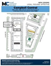 2015-2069 N Central Expy, Richardson, TX à louer Plan de site– Image 2 sur 2