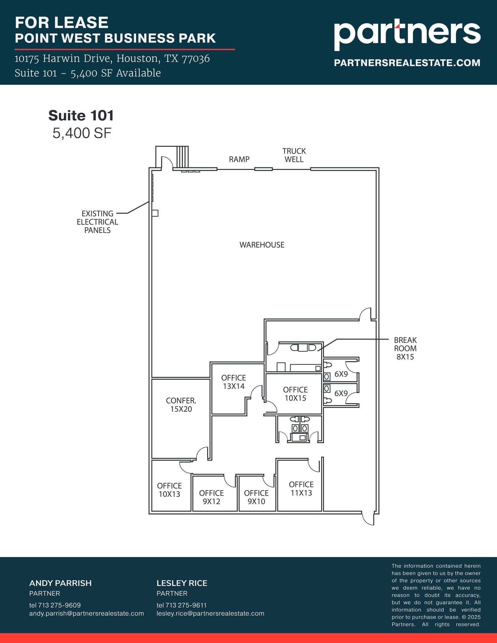 10161-10175 Harwin Dr, Houston, TX à louer Plan de site– Image 1 sur 1