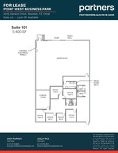10161-10175 Harwin Dr, Houston, TX à louer Plan de site– Image 1 sur 1