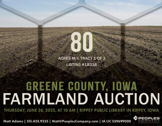 Plus de détails pour 01 County Highway E57, Rippey, IA - Terrain à vendre