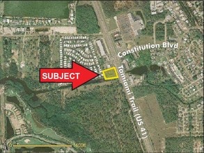 18094-18100 Tamiami Trl, Fort Myers, FL - VUE AÉRIENNE  vue de carte