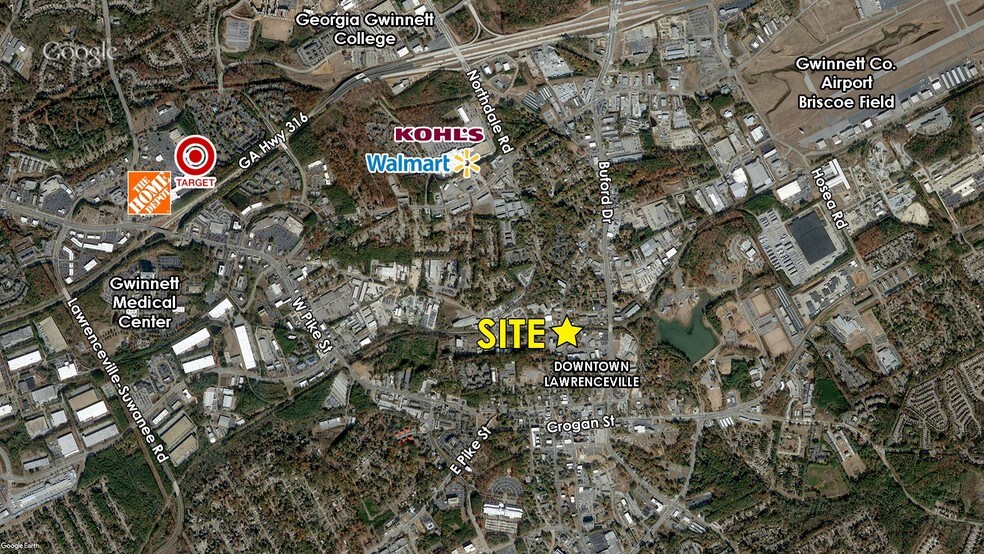 470 N Clayton St, Lawrenceville, GA à louer - Photo de l’immeuble – Image 1 sur 4